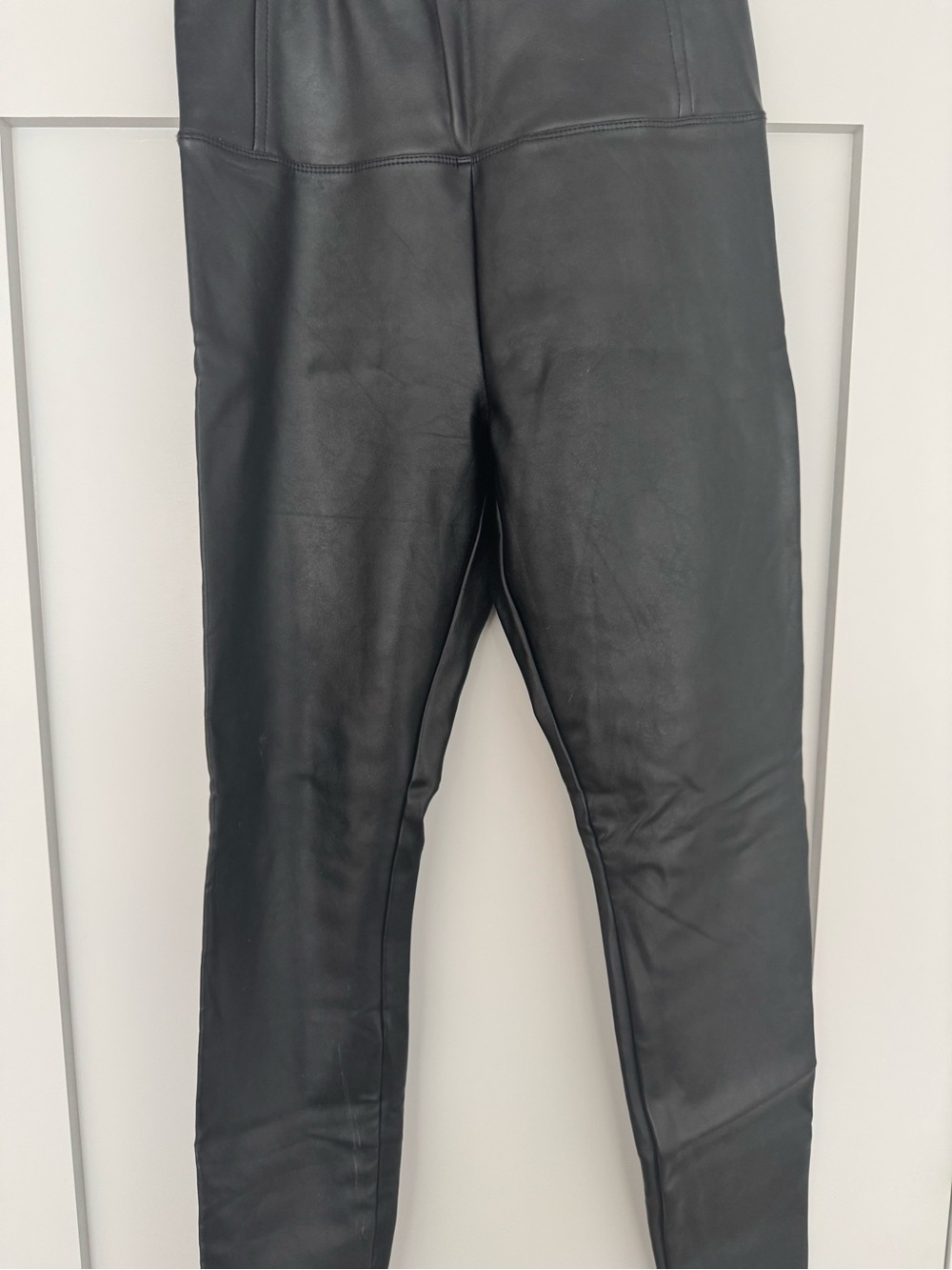Black Pleather Leggings